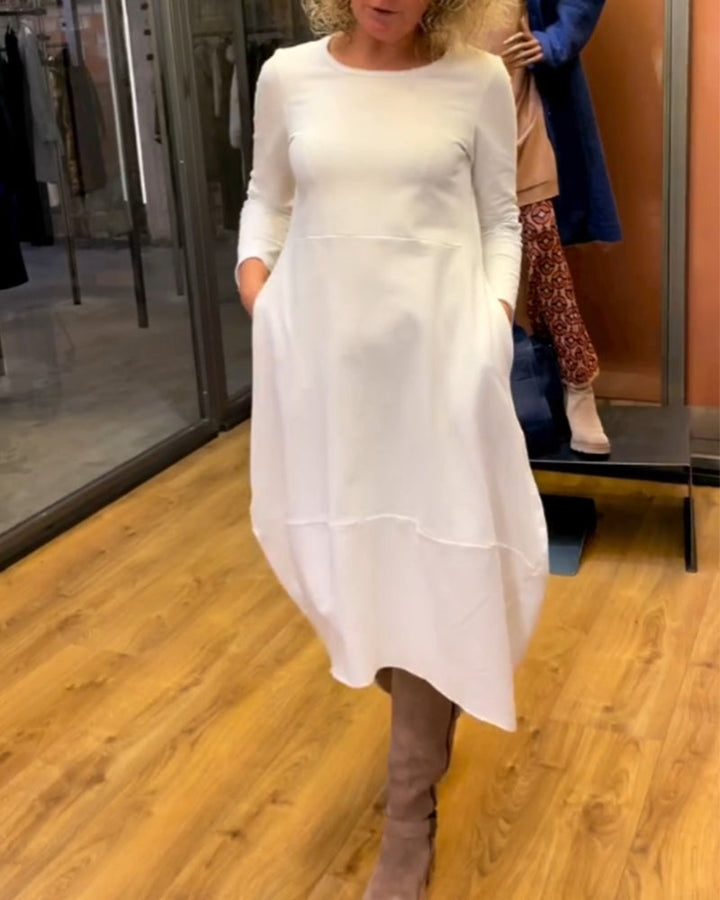 Marion - Vestido Suelto con Bolsillos