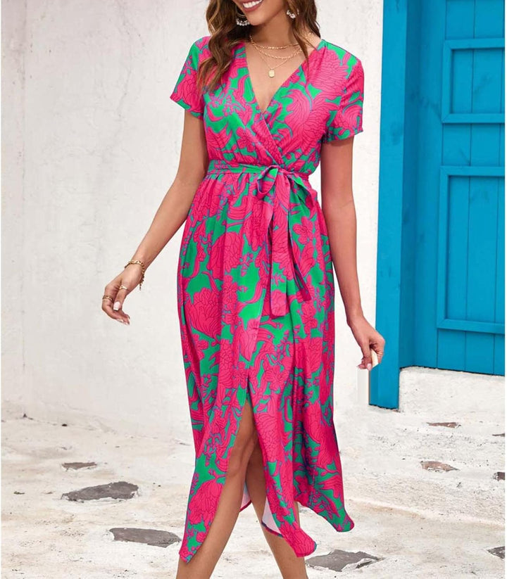 Fátima | Vestido colorido con Estilo