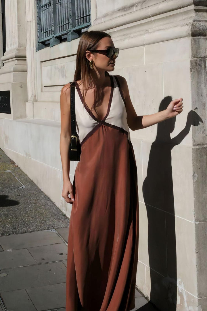 Gabrielle - Vestido Midi sin mangas