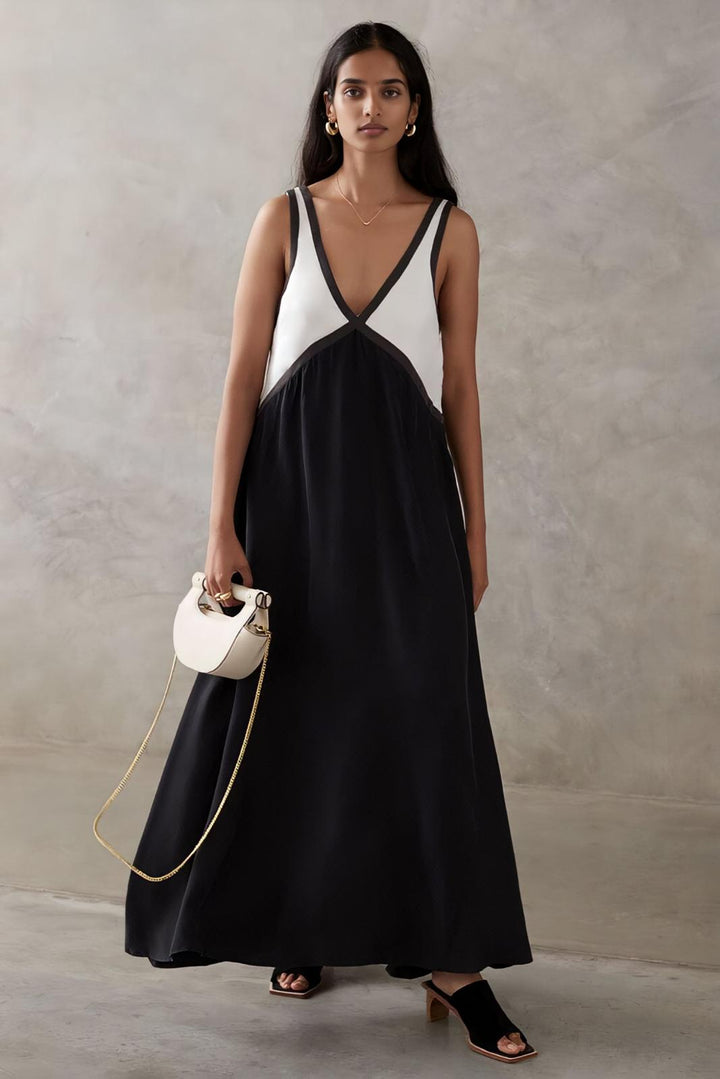 Gabrielle - Vestido Midi sin mangas