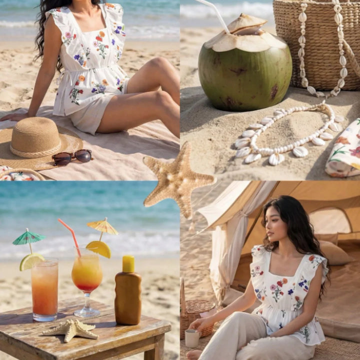 MARISOL | BLUSA BOHO DE VOLANTES