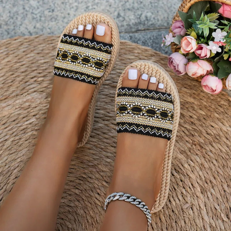 CELIA | SANDALIAS PLANAS BOHO
