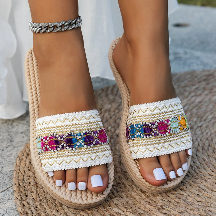 CELIA | SANDALIAS PLANAS BOHO