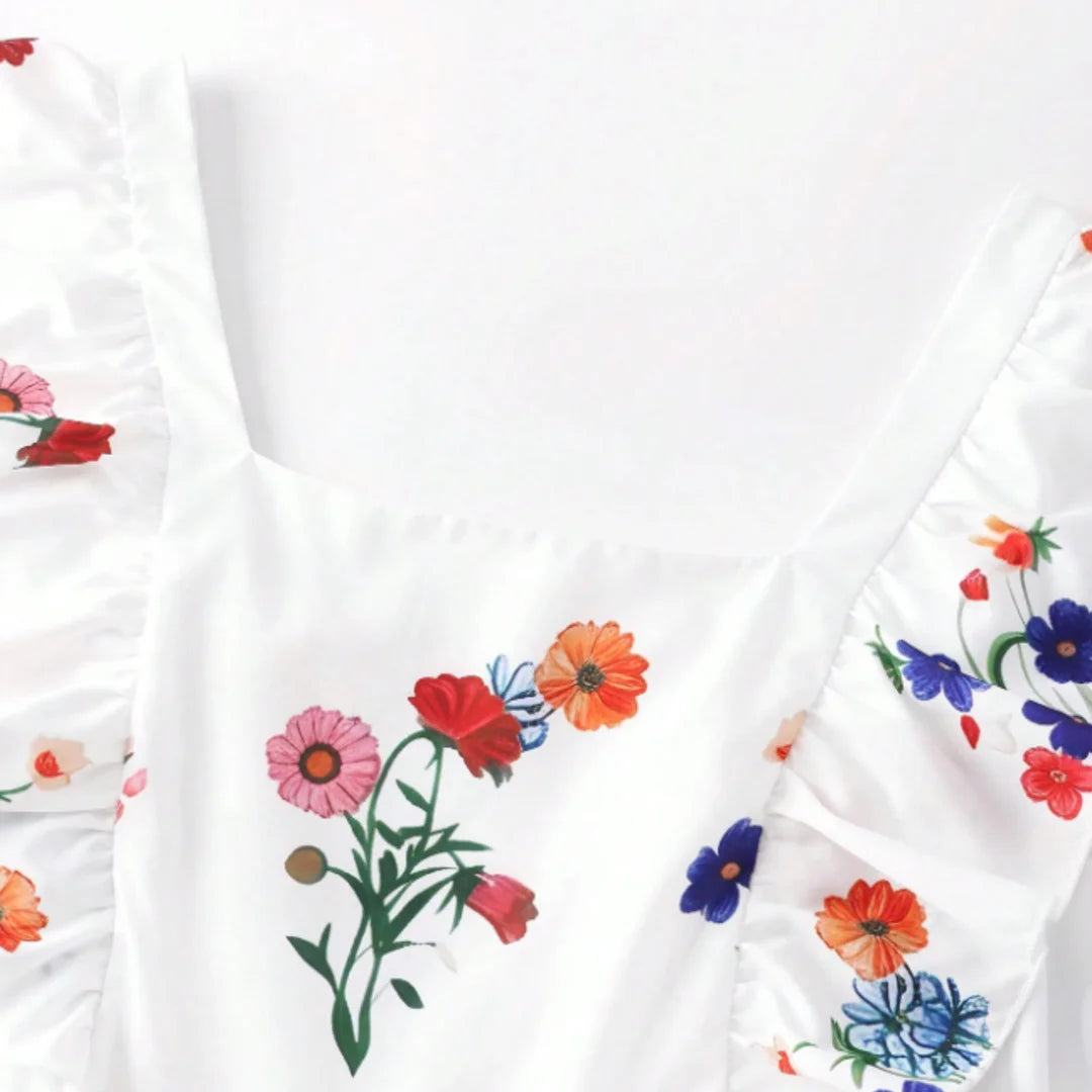 MARISOL | BLUSA BOHO DE VOLANTES