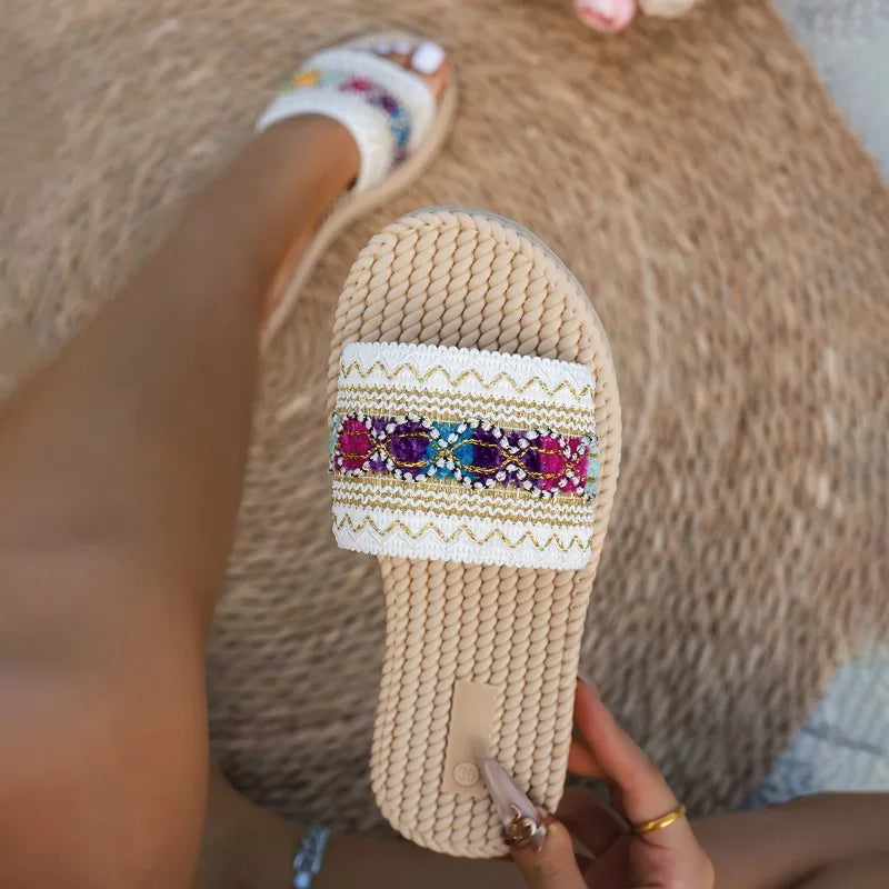 CELIA | SANDALIAS PLANAS BOHO