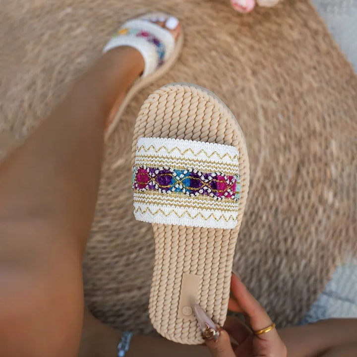 CELIA | SANDALIAS PLANAS BOHO