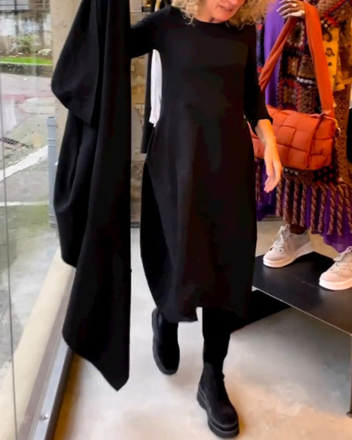 Marion - Vestido Suelto con Bolsillos