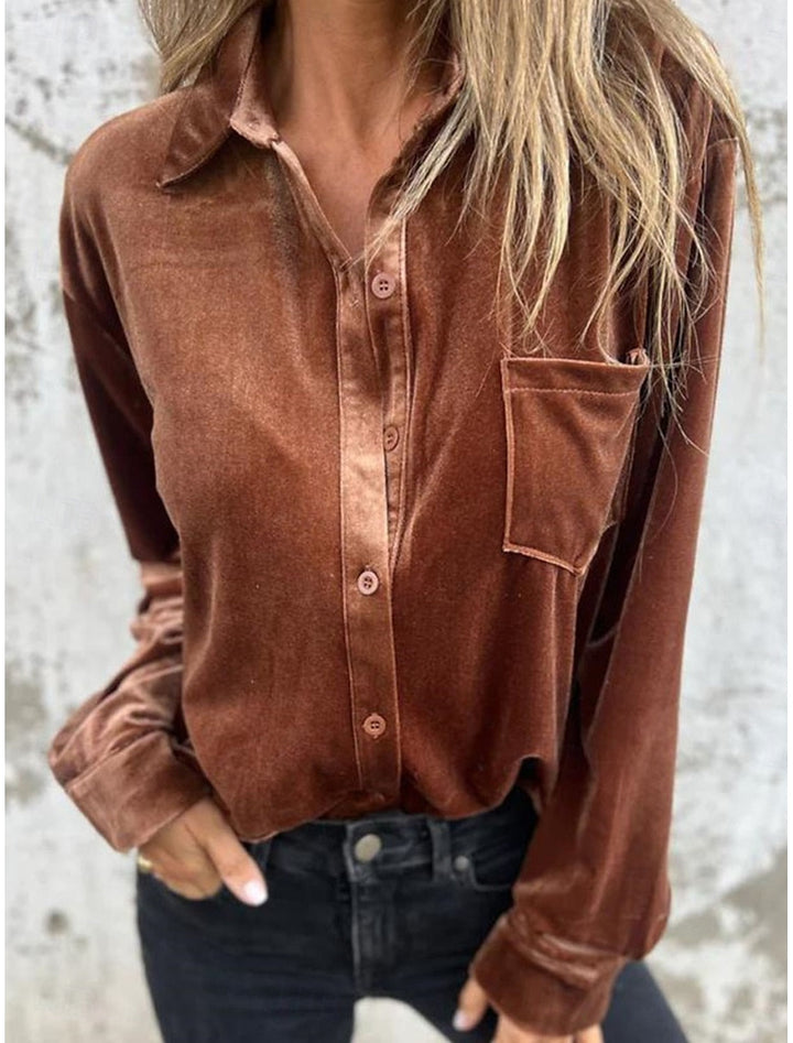 Isis - Blusa Terciopelo