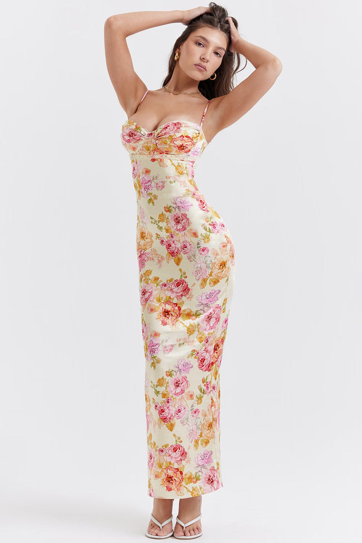Verónica - Vestido Largo Floral